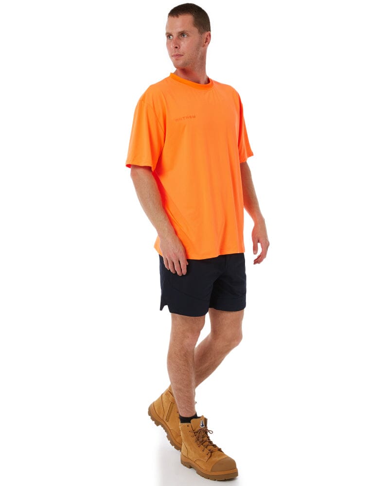 Ultimate Box Tee - Hi Vis Orange