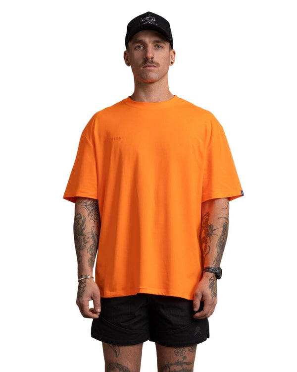 Ultimate Box Tee - Hi Vis Orange