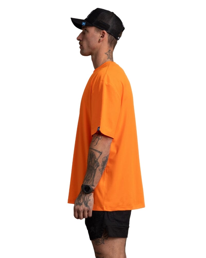Ultimate Box Tee - Hi Vis Orange