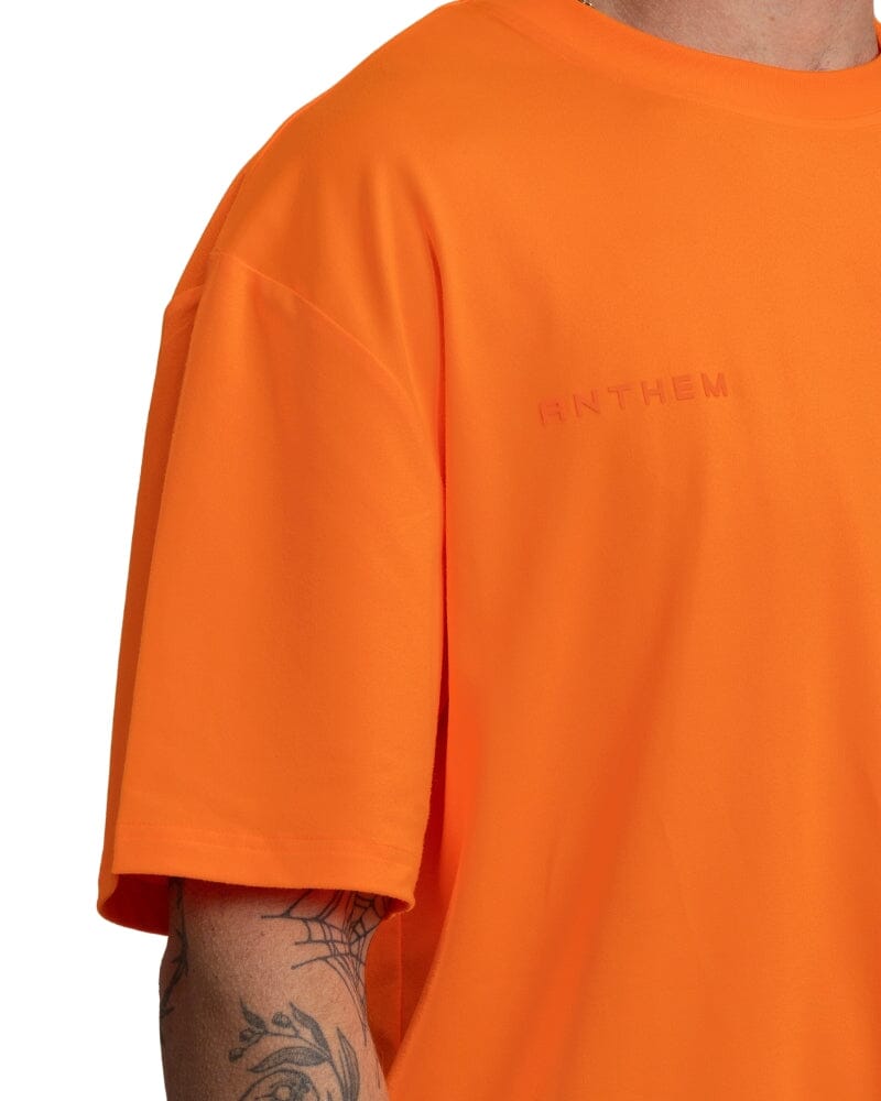 Ultimate Box Tee - Hi Vis Orange