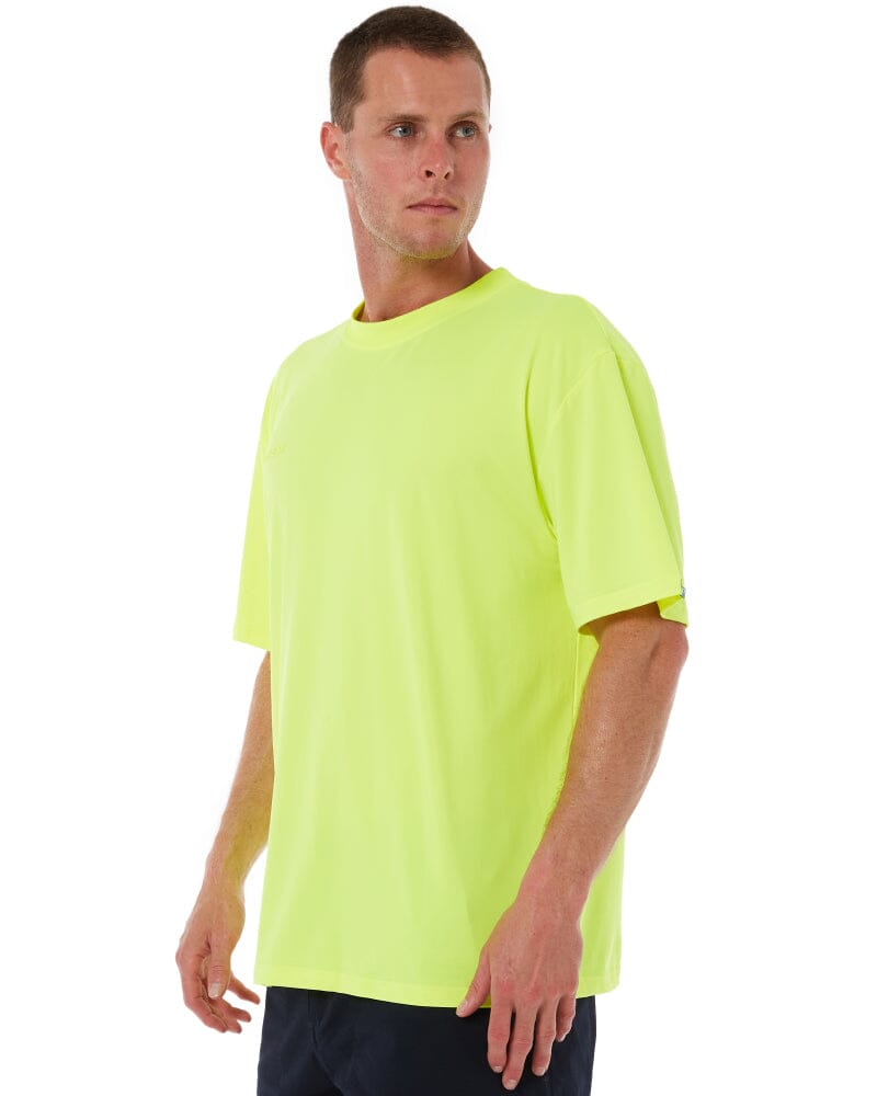 Ultimate Box Tee - Hi Vis Yellow