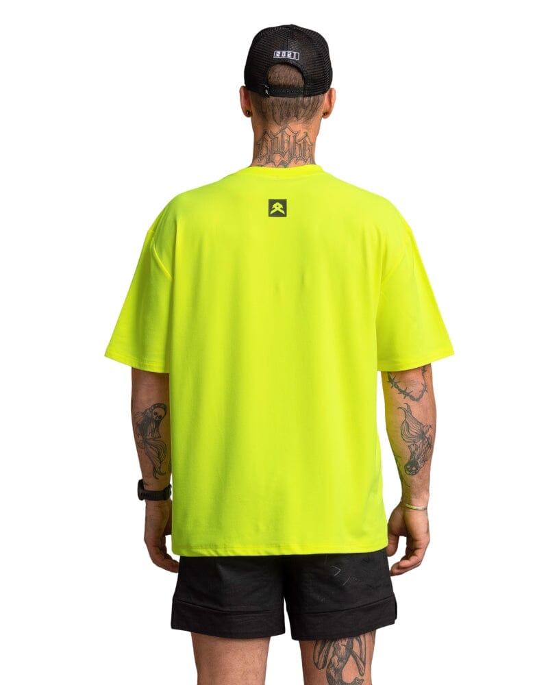 Ultimate Box Tee - Hi Vis Yellow