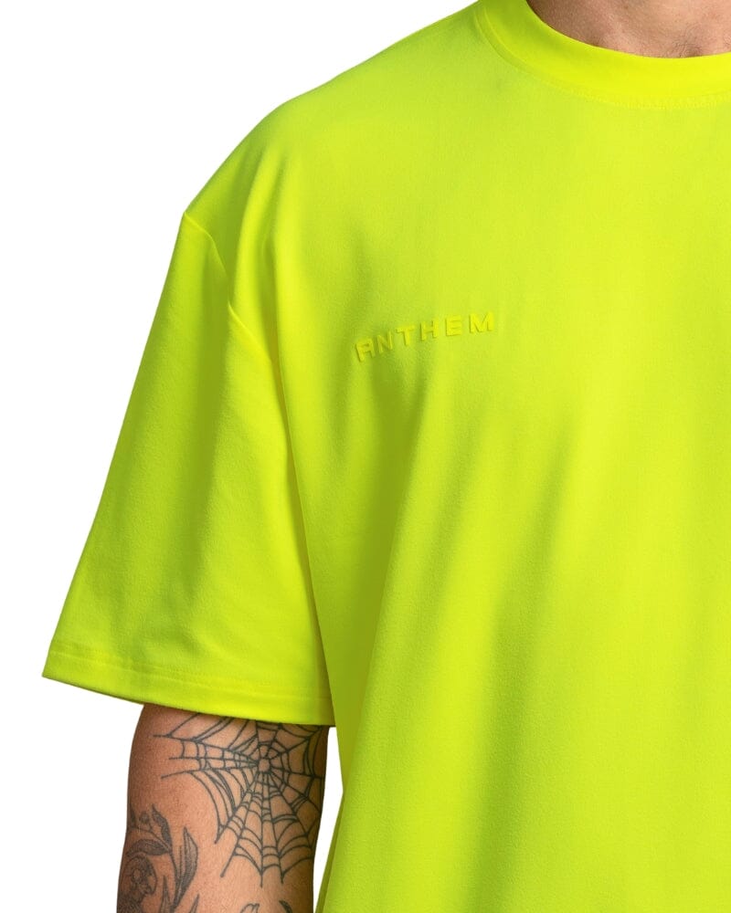 Ultimate Box Tee - Hi Vis Yellow