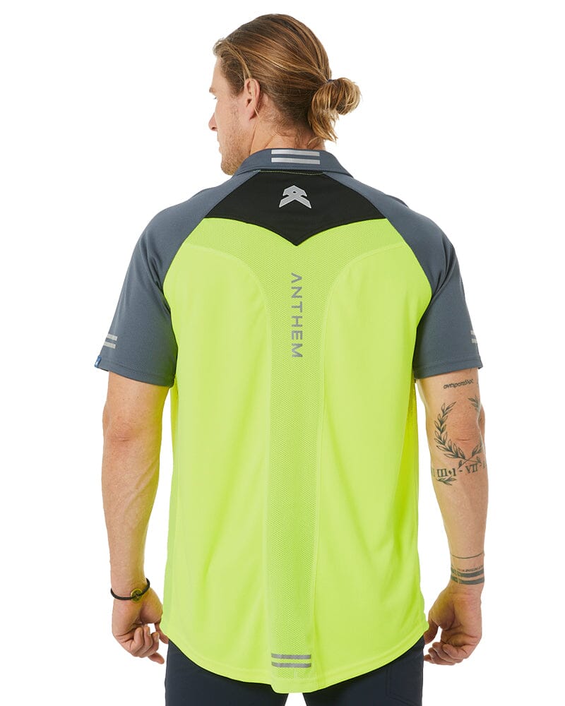 Hi Flow Performance Polo - Hi Vis Yellow