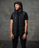 Triumph Puffer Vest - Black
