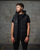 Triumph Puffer Vest - Black