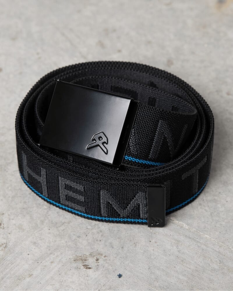 Elastic Webbing Belt - Black