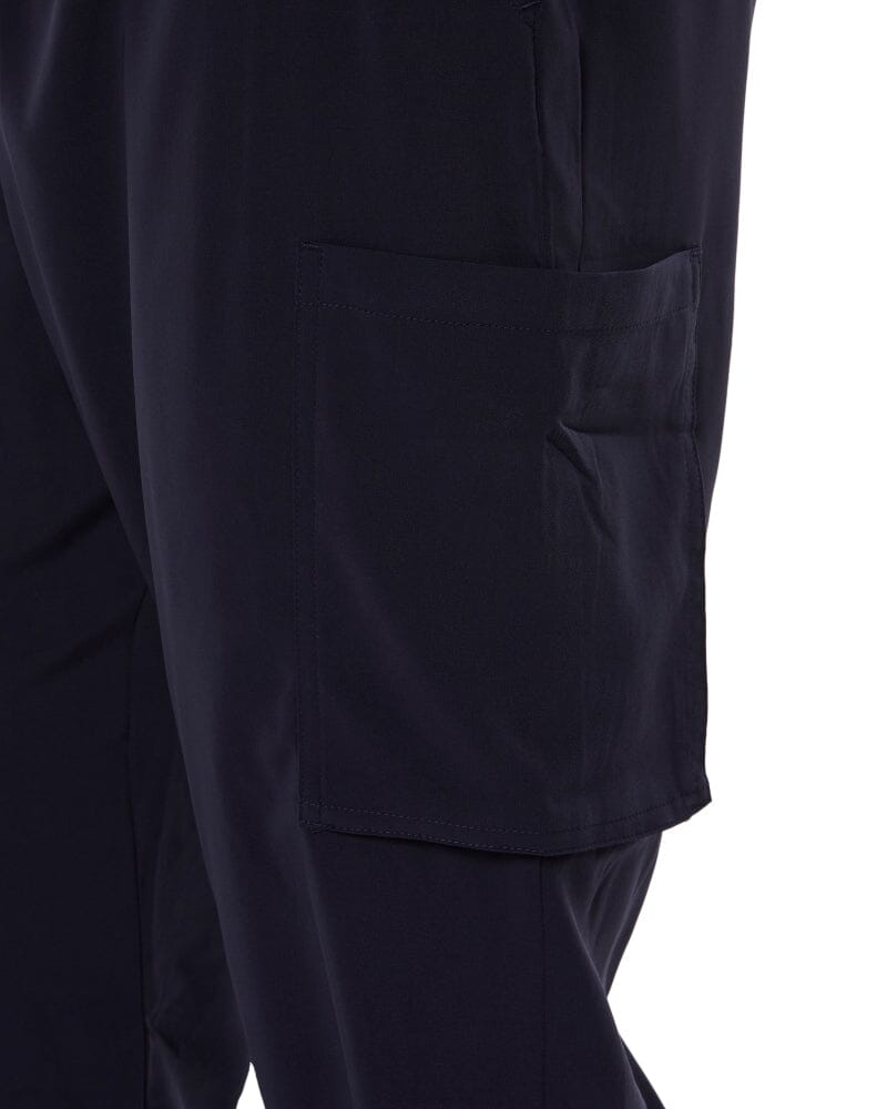 Avery Straight Leg Scrub Pant - Midnight Navy