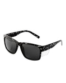 Big Kenneth Polarised Safety Glasses - Black Tortoise