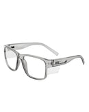 Big Kenneth Photochromic Safety Glasses - Steel
