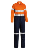 Taped Hi Vis Lightweight Coverall * - Orange/Navy