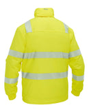 Taped Hi Vis Heated Jacket - Yellow