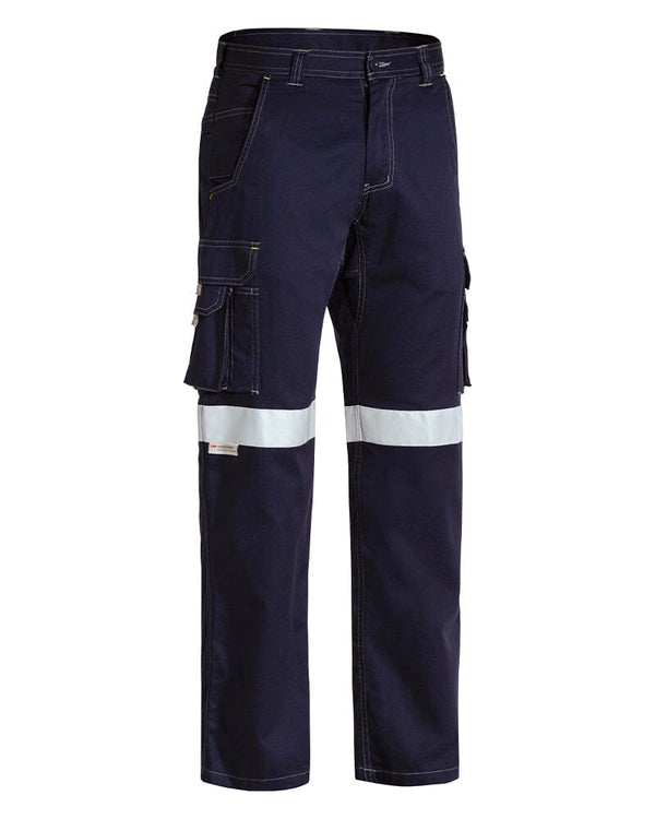 Taped Cool Vented Lightweight Cargo Pants - Navy