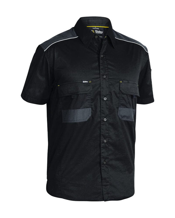 Flex and Move Mechanical Stretch Shirt - Black