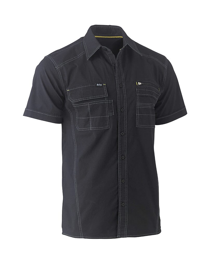 Bisley Flex and Move Utility Work Shirt Black Buy Online