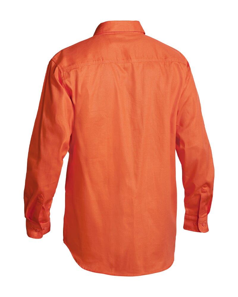 Bisley Workwear Long Sleeve Hi Vis Drill Shirt BS6339 main image 0