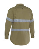 Taped Cool Lightweight LS Drill Shirt * - Khaki