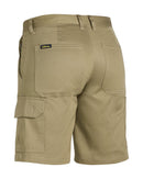 Womens Cool Light Weight Utility Short - Khaki