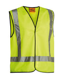 X Taped Hi Vis Vest - Yellow