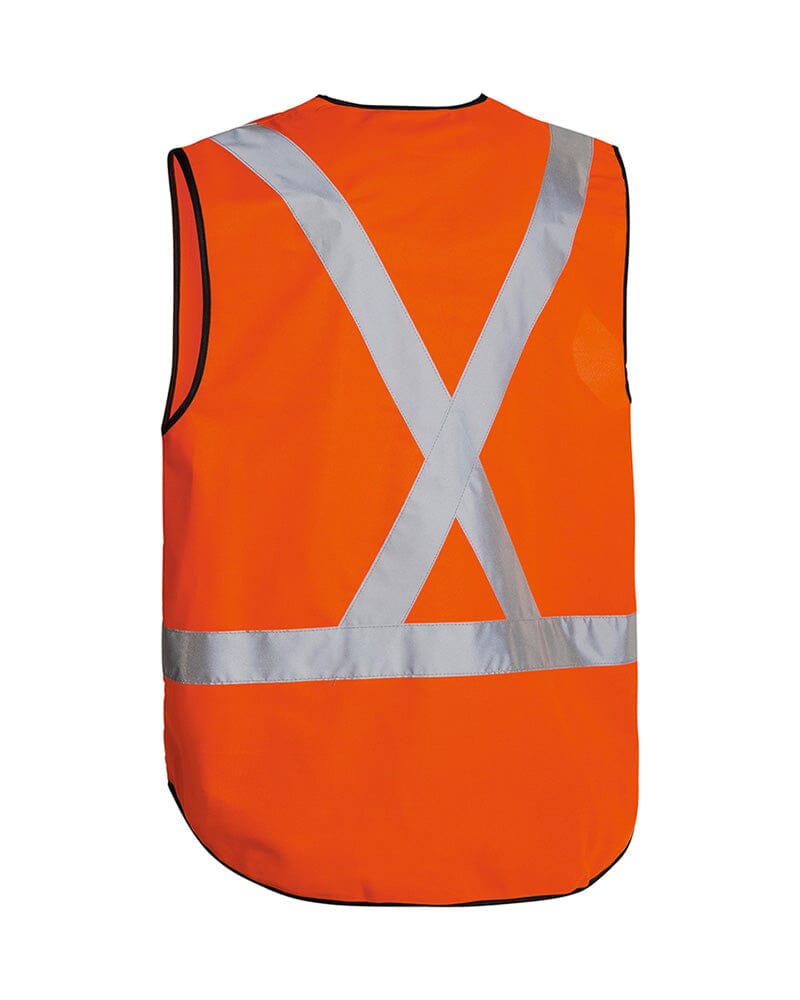 X Taped Hi Vis Vest - Orange