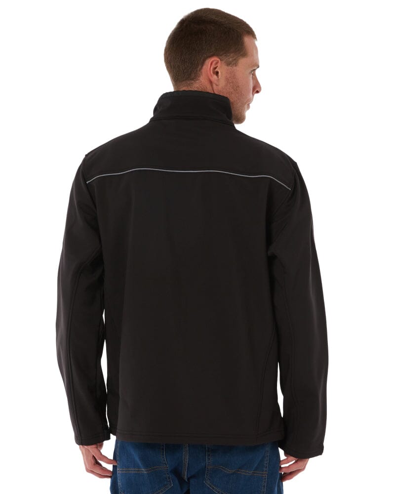 Mens Soft Shell Jacket - Black