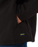 Mens Soft Shell Jacket - Black
