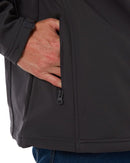 Mens Soft Shell Jacket - Charcoal