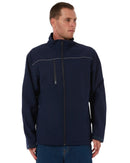 Mens Soft Shell Jacket - Navy