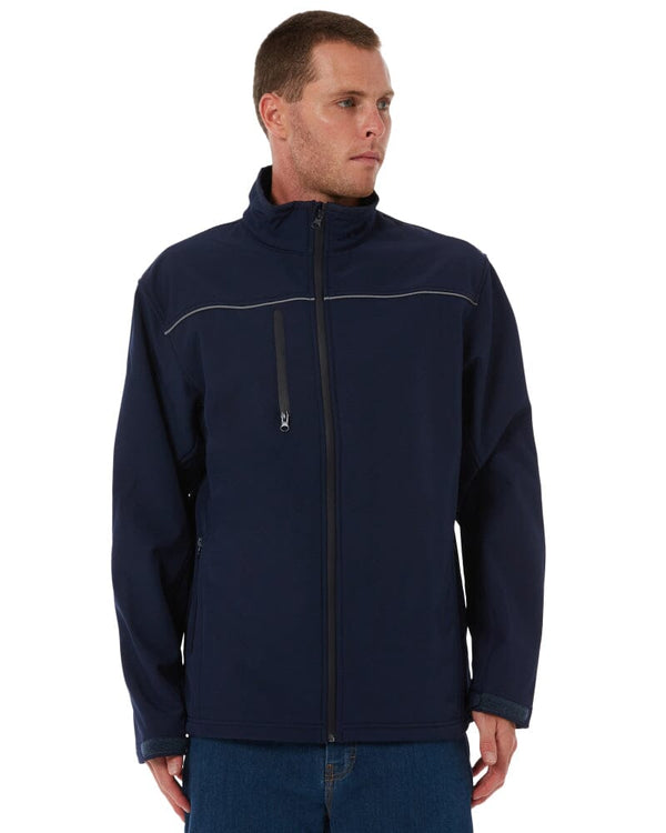 Mens Soft Shell Jacket - Navy