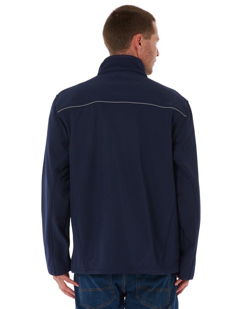 Mens Soft Shell Jacket - Navy