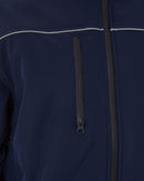 Mens Soft Shell Jacket - Navy