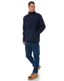 Mens Soft Shell Jacket - Navy