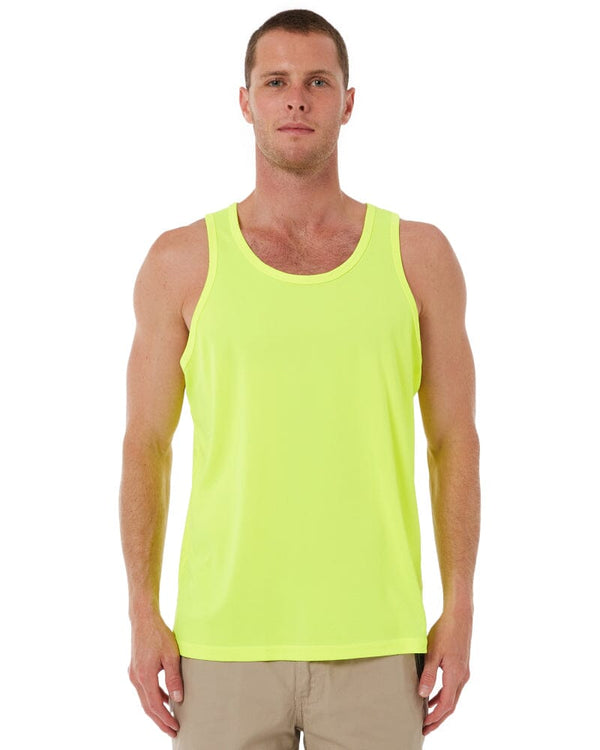 Recycled Hi Vis Singlet - Yellow
