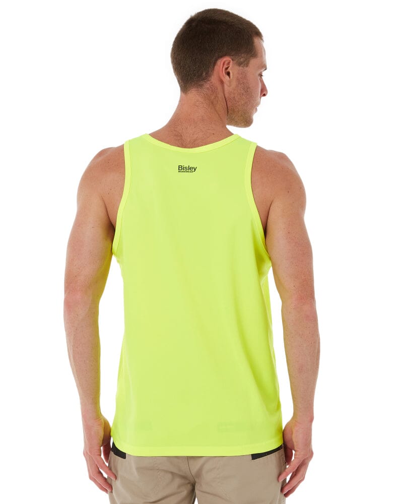 Recycled Hi Vis Singlet - Yellow