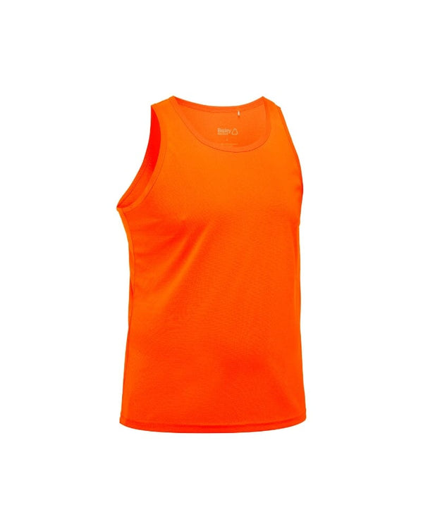 Recycled Hi Vis Singlet - Orange