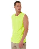 Recycled Hi Vis Muscle Tank - Yellow