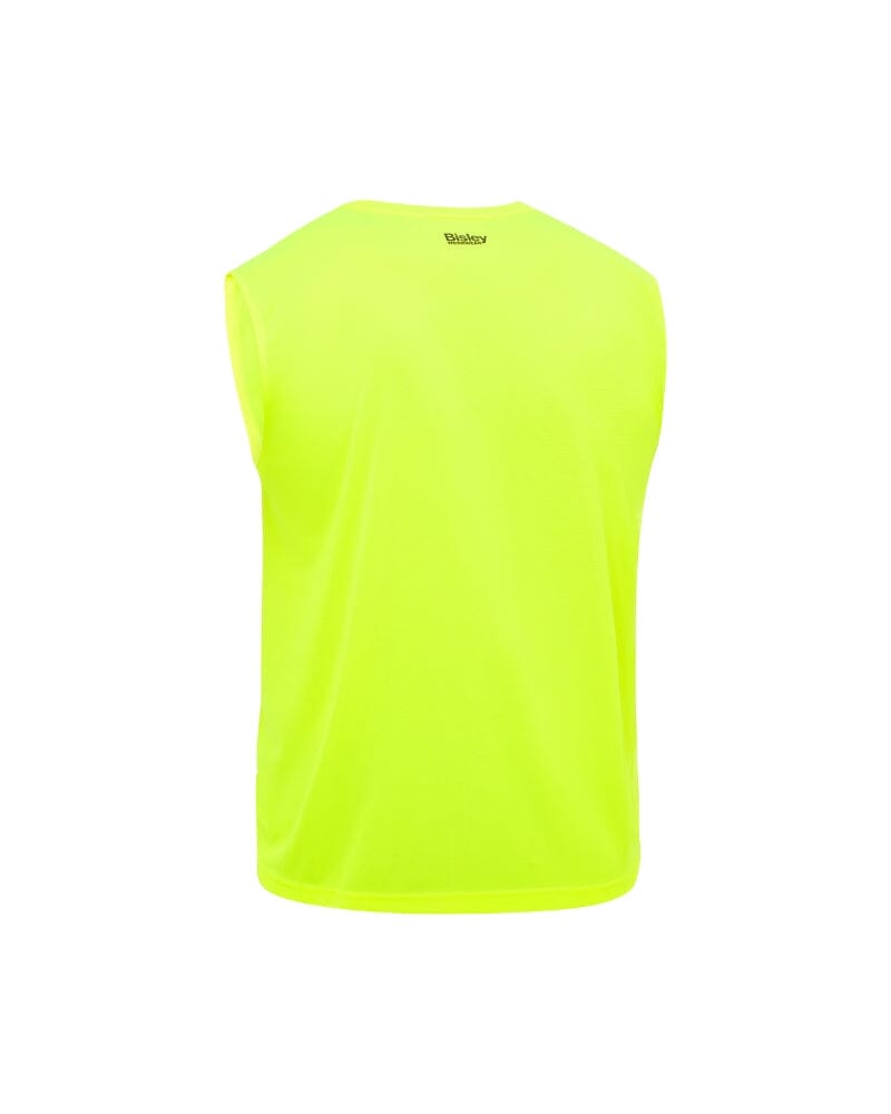 Recycled Hi Vis Muscle Tank - Yellow