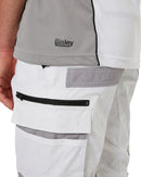 Painters Contrast Tee - White