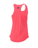 Womens Racer Back Singlet - Fluoro Pink