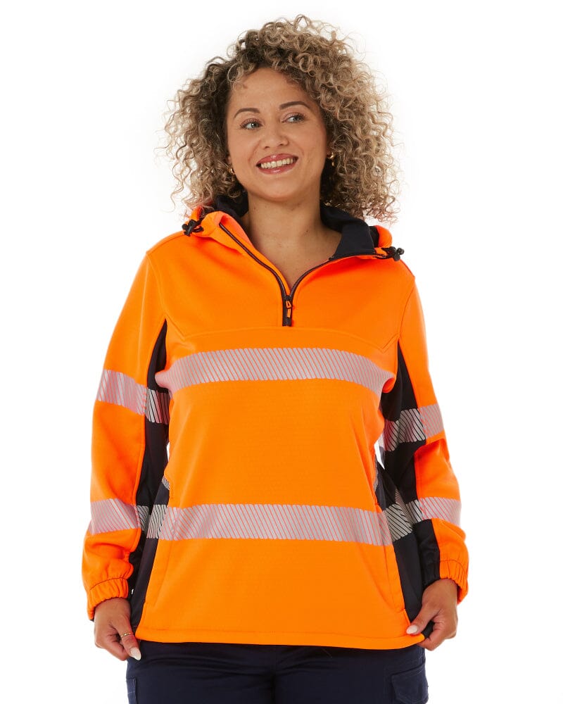 Bisley Womens Flex and Move Hi Vis Taped Liquid Repellent Fleece