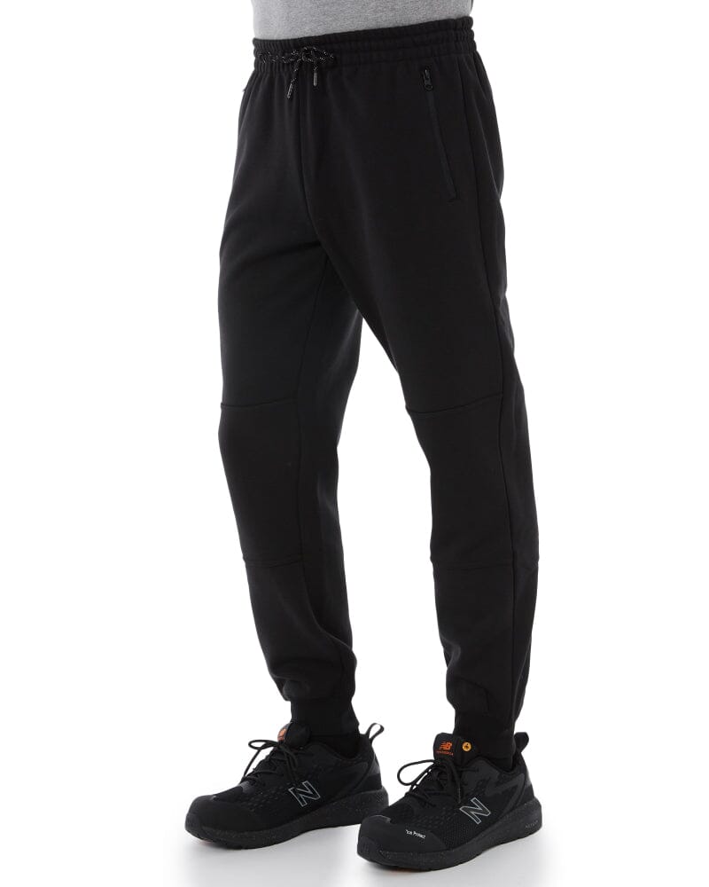 Work Fleece Track Pants - Black