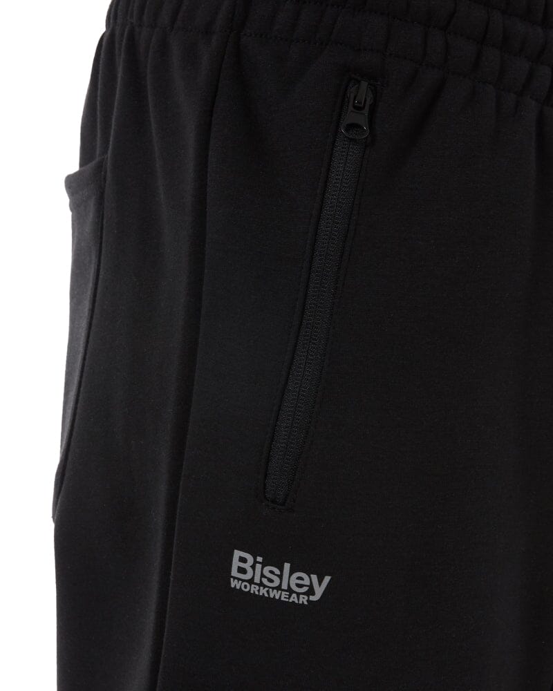 Work Fleece Track Pants - Black