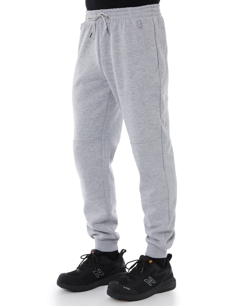 Work Fleece Track Pants - Grey Marle