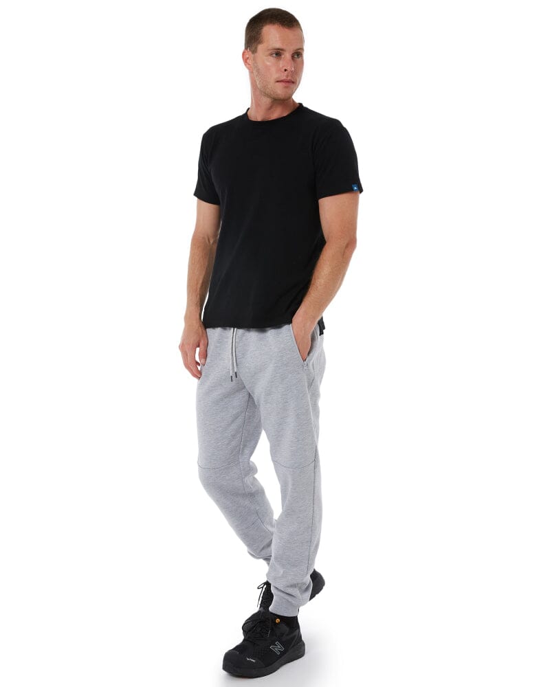 Work Fleece Track Pants - Grey Marle