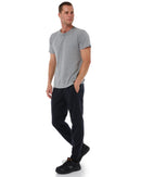 Work Fleece Track Pants - Navy