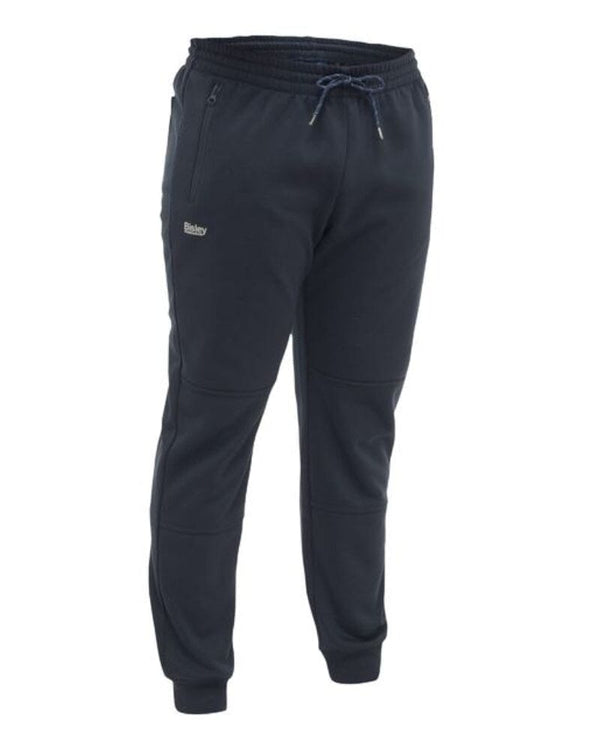 Work Fleece Track Pants - Navy