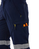 X Airflow Taped Stretch Ripstop Lightweight Cargo Pant - Navy