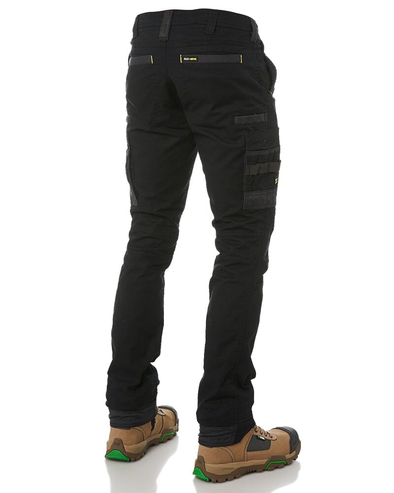 Tradies Flex And Move Stretch Cargo Utility Pant Twin Value Pack - Black