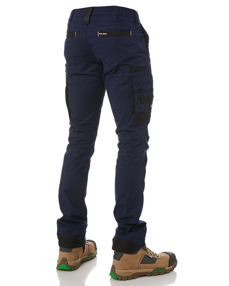Tradies Flex And Move Stretch Cargo Utility Pant Twin Value Pack - Navy