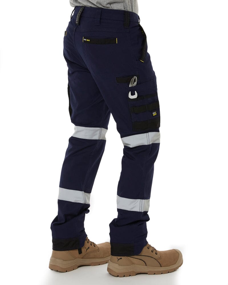 Flx and Move Taped Stretch Utility Cargo Pant - Navy